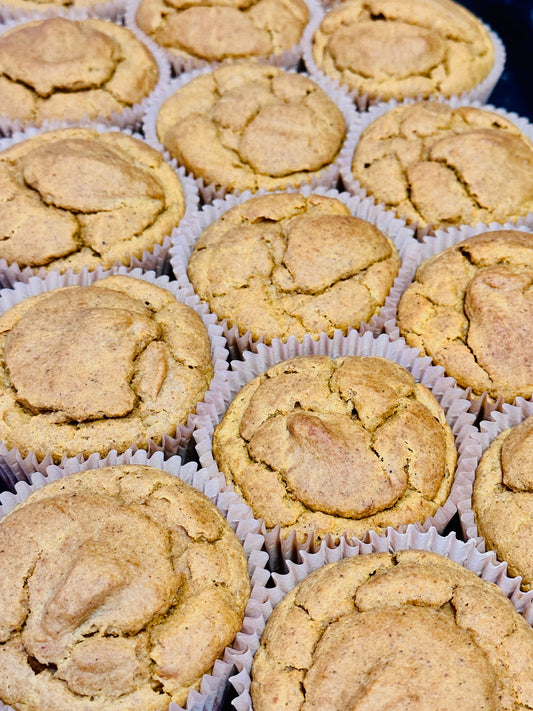 Smoked Pumpkin Spice Muffins